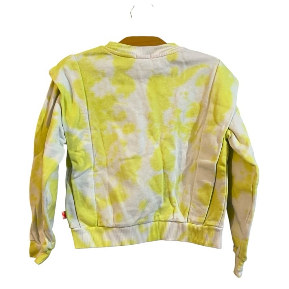 Billieblush Tie-Dye Sweatshirt with Pink Graphic Size 6 - Picture 3 of 6
